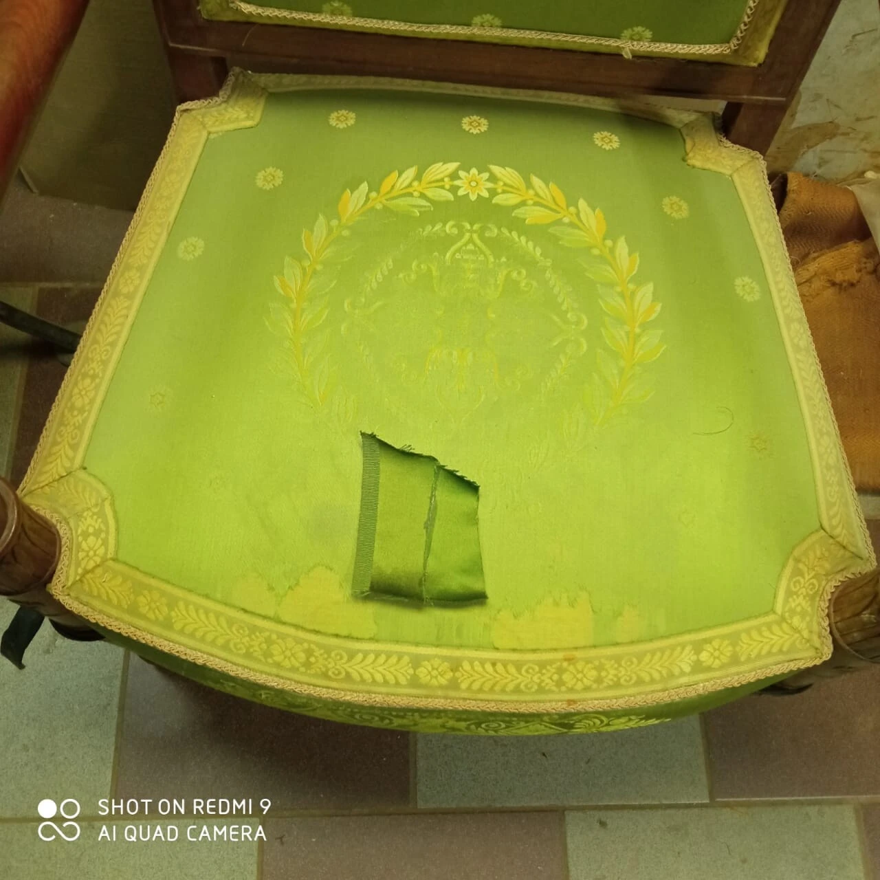 Фото в процессе реставрации. Часть 1. Инвентарный номер: 17-3441